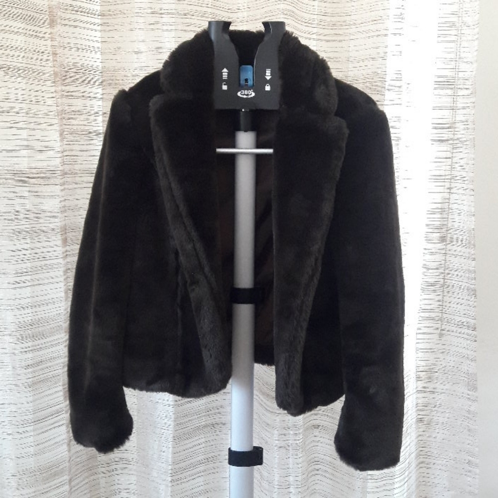 ZARA Faux-Fur Coat